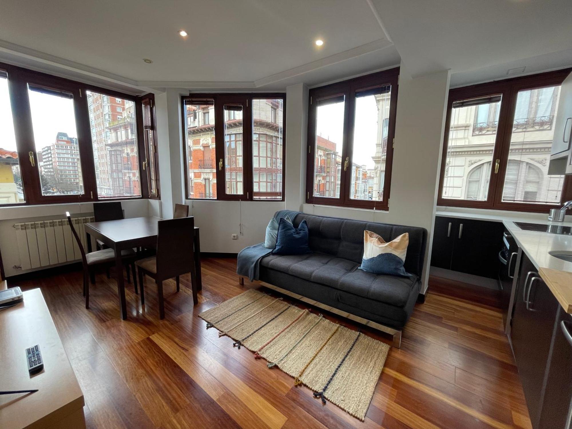 Atuaire Home Vivienda B Luminosa Parking Incluido En Plena Calle Comercial Burgo Exteriör bild