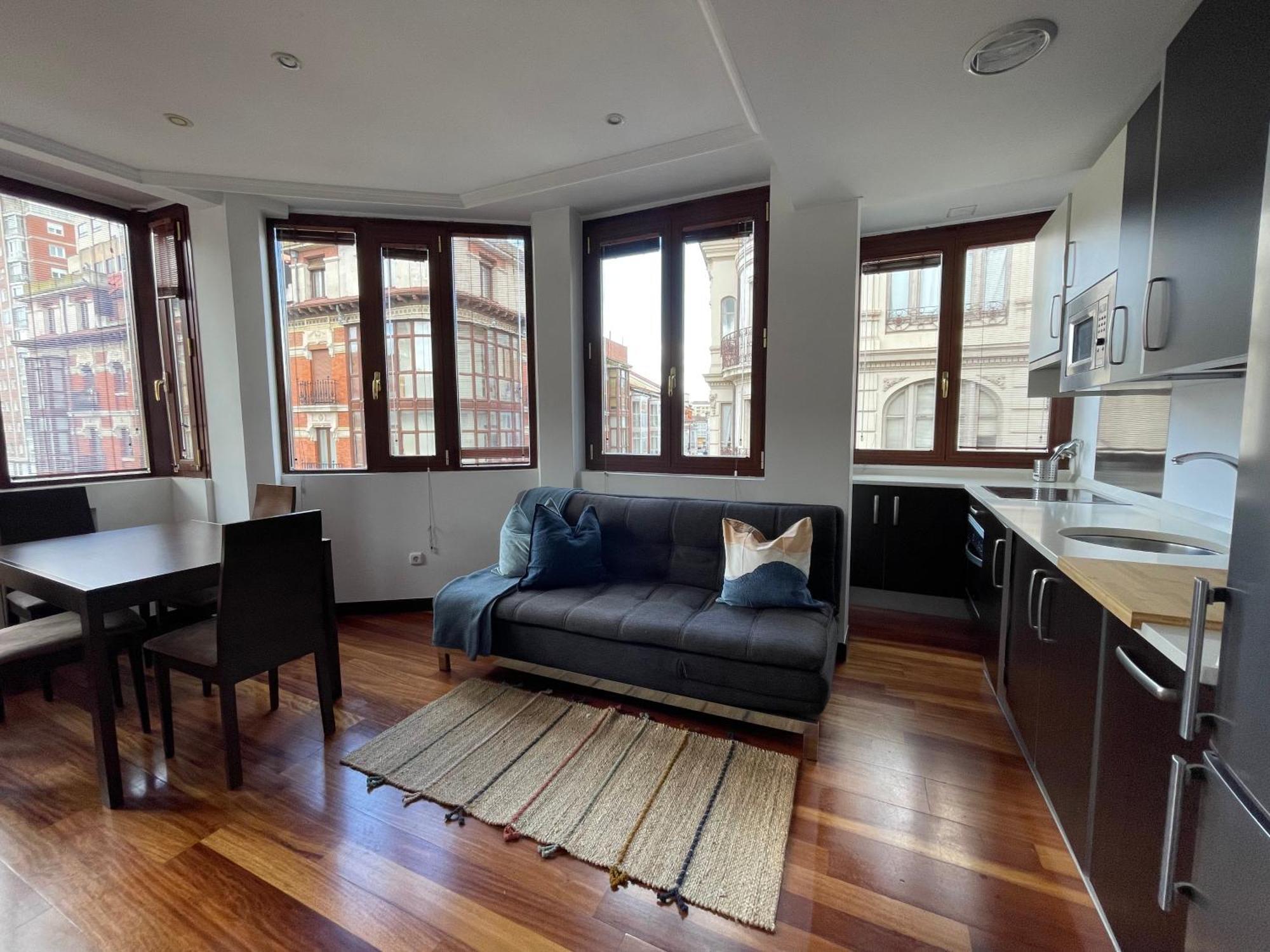 Atuaire Home Vivienda B Luminosa Parking Incluido En Plena Calle Comercial Burgo Exteriör bild