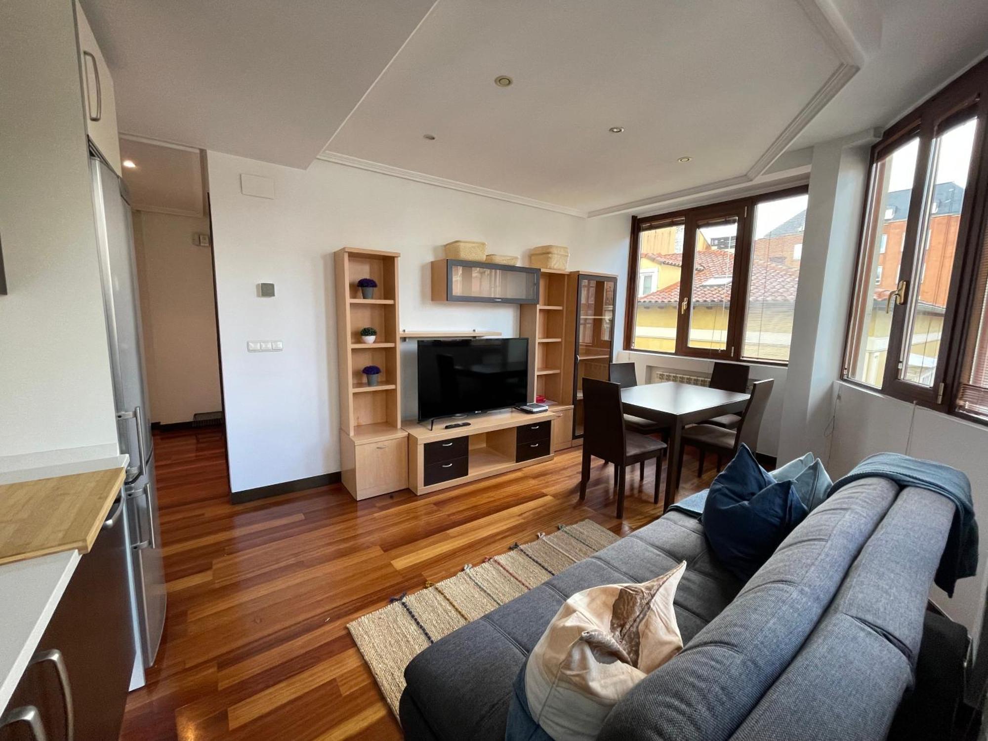 Atuaire Home Vivienda B Luminosa Parking Incluido En Plena Calle Comercial Burgo Exteriör bild